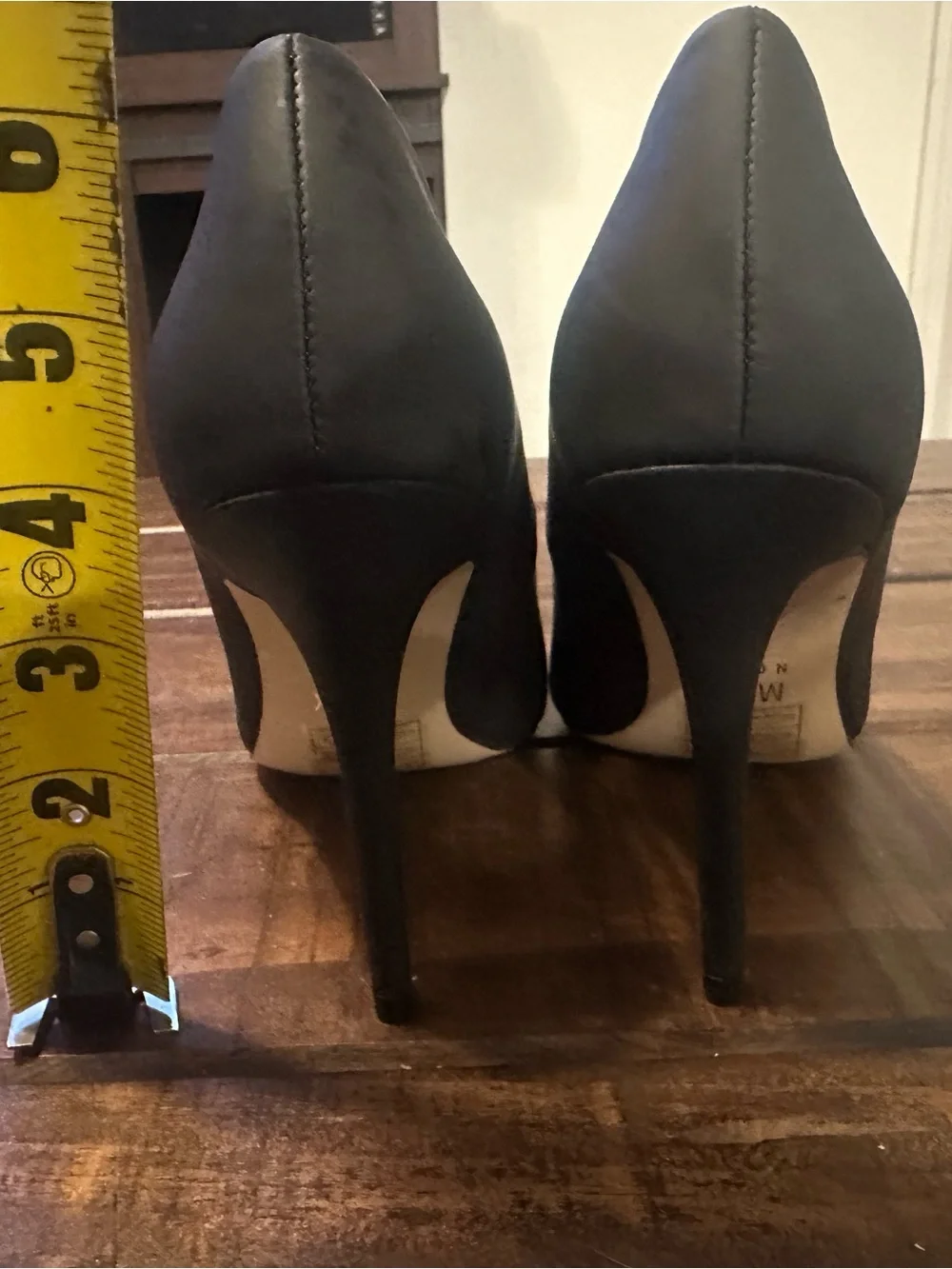 Mix No. 6 Matte Black Pointed-Toe Pumps